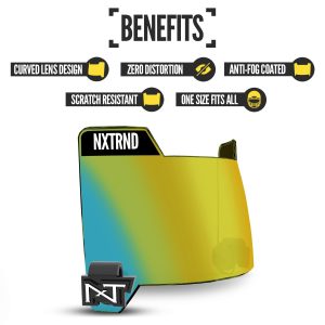 VZR3® Football Visor Gold