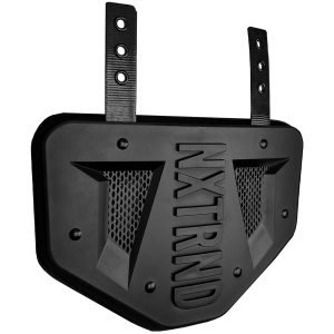 B-PLATE® Football Back Plate Black