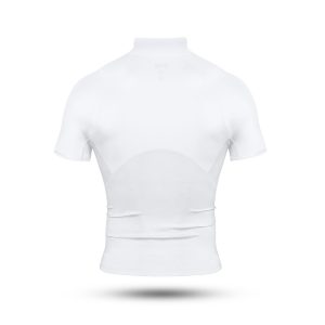Nxtrnd Core Turtleneck Compression Short Sleeve White