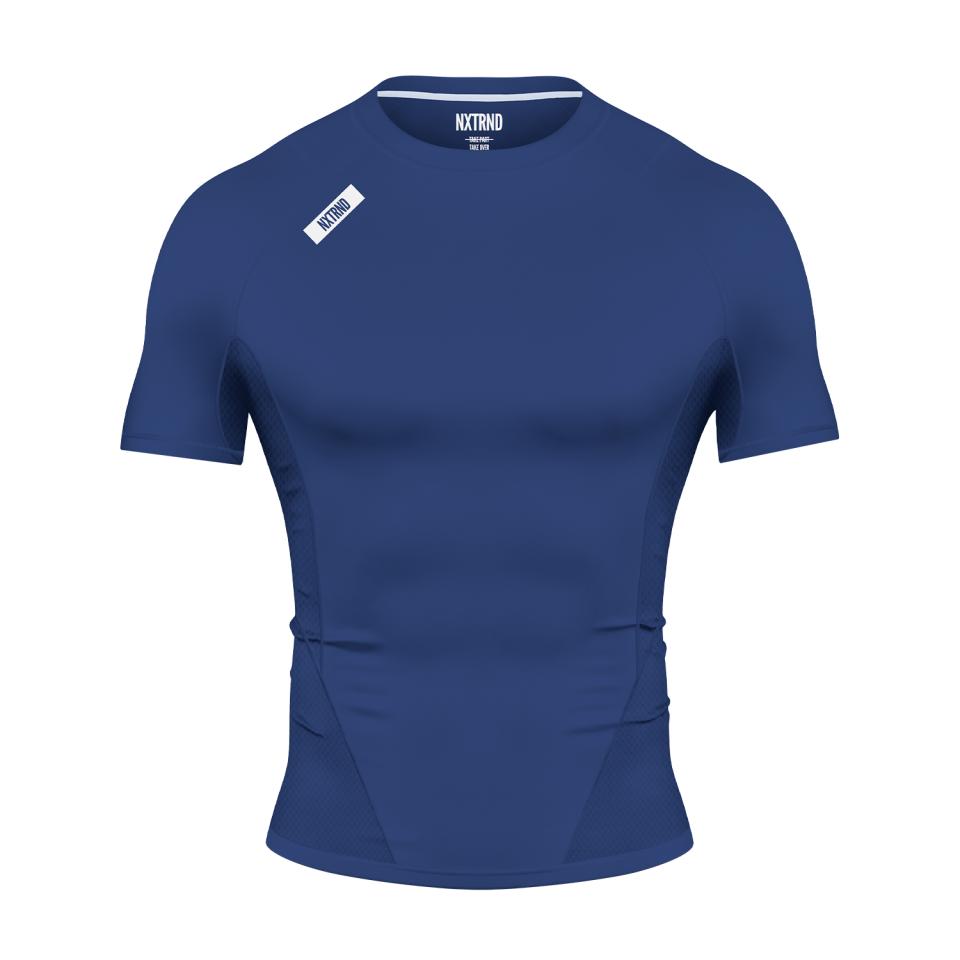Nxtrnd Core Compression Short Sleeve Navy Blue