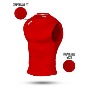 Nxtrnd Core Compression Sleeveless Red