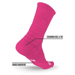 Crew Socks Pink (3-Pairs)