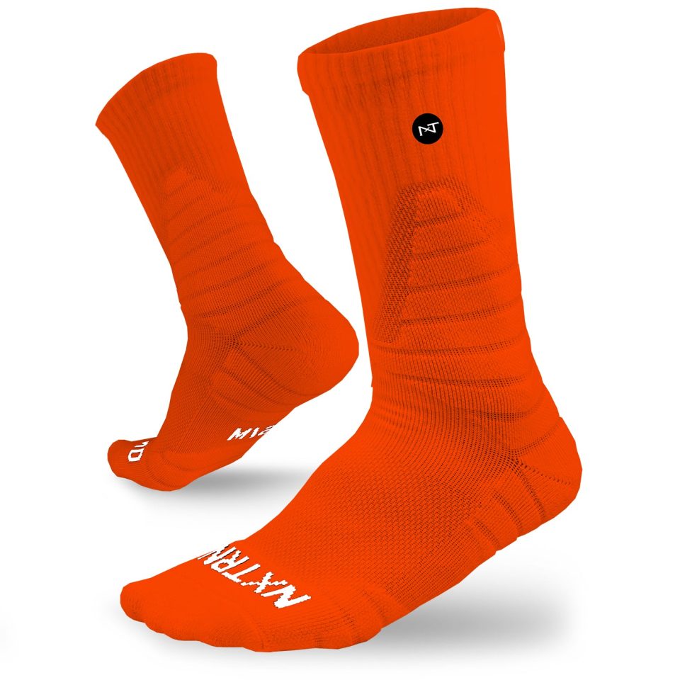 Crew Socks Orange (3-Pairs)