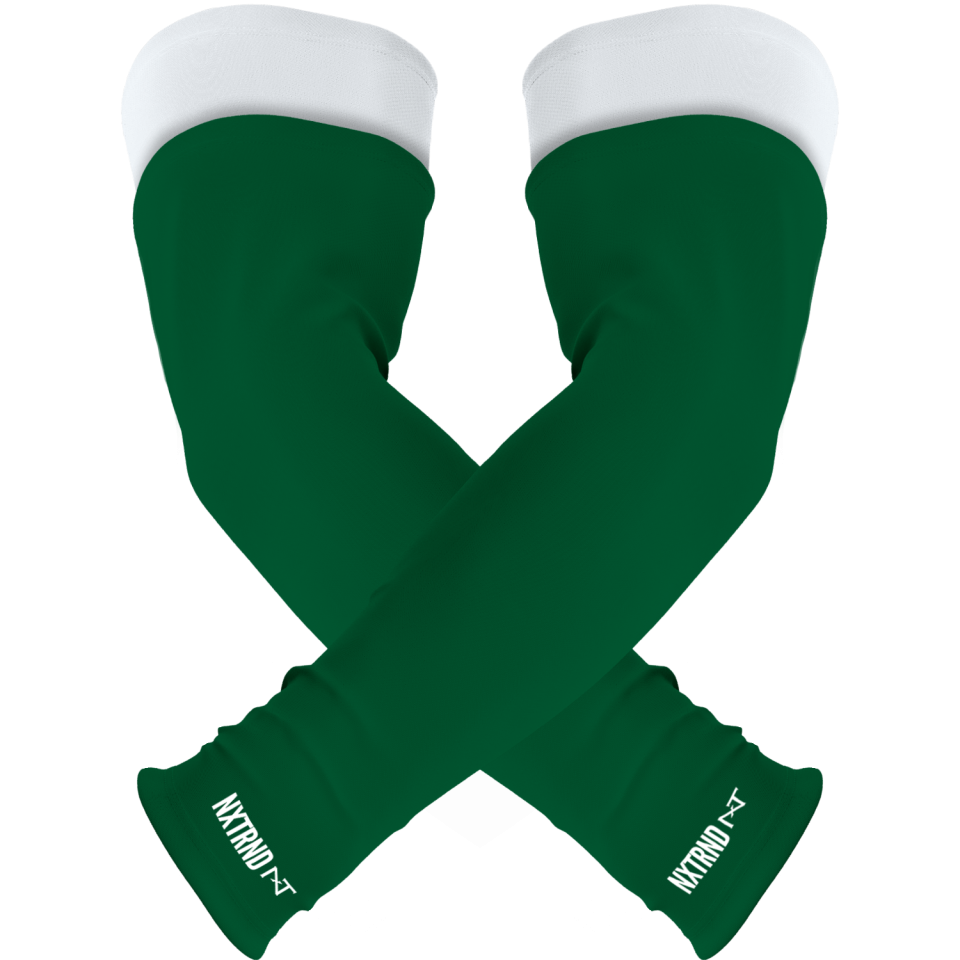 Double Arm Sleeves Dark Green (1 Pair)