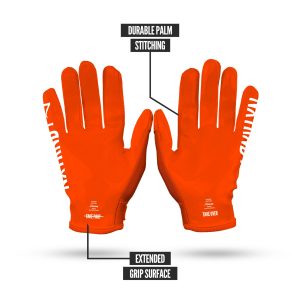 G1® Youth Football Gloves Orange