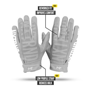 G1® Pro Football Gloves Grey