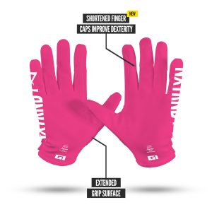 G1® Pro Football Gloves Pink