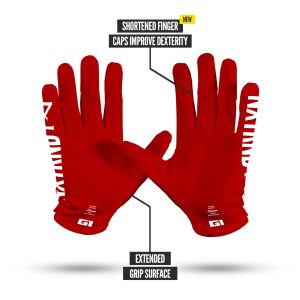 G1® Pro Football Gloves Red