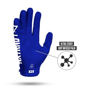 G1® Pro Football Gloves Blue