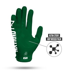 G1® Pro Football Gloves Dark Green