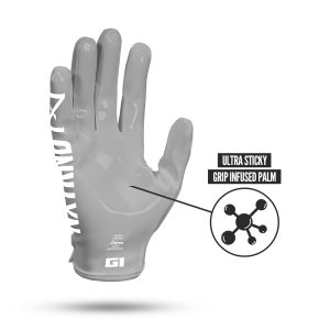 G1® Pro Football Gloves Grey