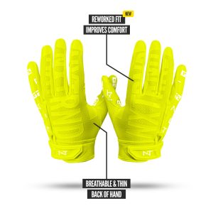 G2® Pro Football Gloves Neon Yellow
