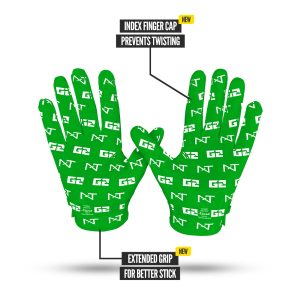 G2® Pro Football Gloves Green