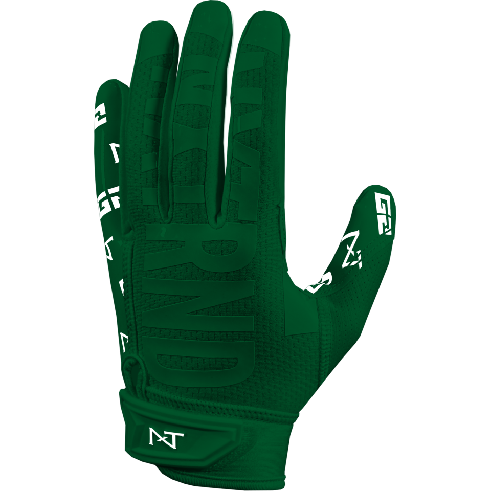 G2® Pro Football Gloves Dark Green