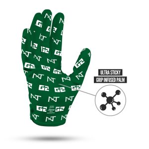 G2® Pro Football Gloves Dark Green