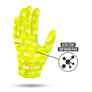 G2® Pro Football Gloves Neon Yellow