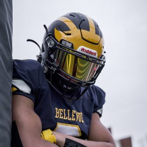 VZR1® Football Visor Gold