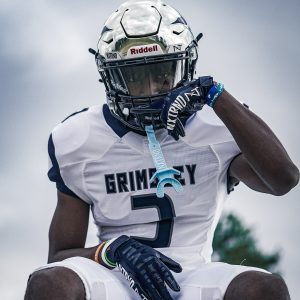 G1® Youth Football Gloves Navy Blue