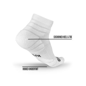Quarter Socks White (3-Pairs)