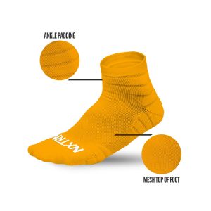 Quarter Socks Yellow (3-Pairs)