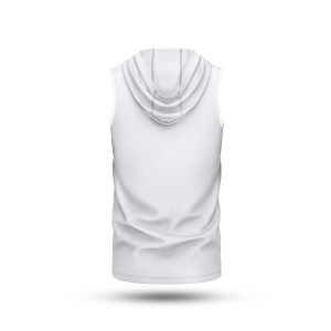 Nxtrnd Team Lightweight Sleeveless Hoodie White