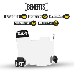 VZR1® Football Visor Clear