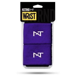 Wrist Bands Purple (1 Pair)